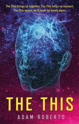 The This book cover by Adam Roberts
