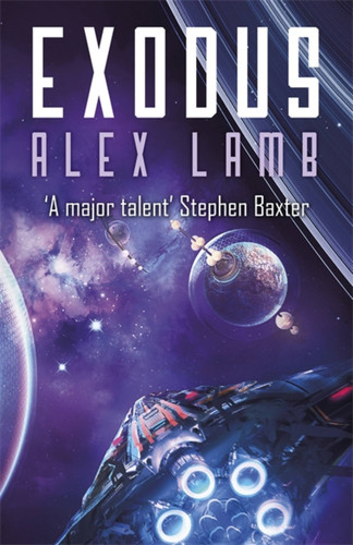 Exodus book cover by Alex Lamb