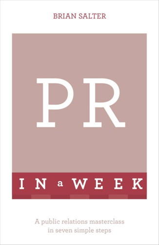 PR in a Week book cover by Brian Salter