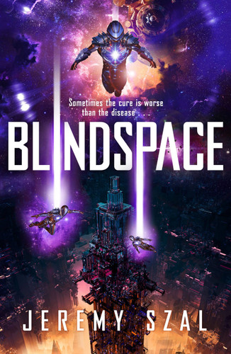 Blindspace book cover by Jeremy Szal