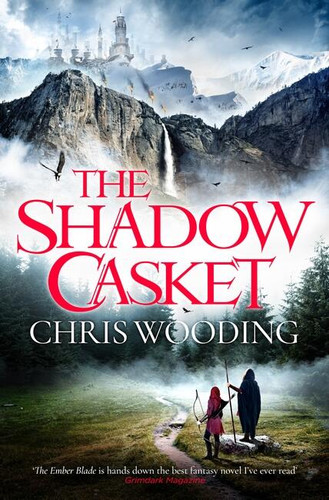 The Shadow Casket (The Darkwater Legacy) book cover by Chris Wooding