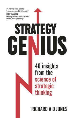 Strategy Genius: 40 Insights From the Science of Strategic Thinking book cover by Richard Jones