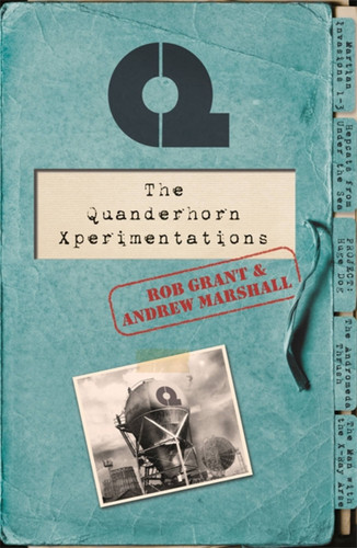 The Quanderhorn Xperimentations book cover by Rob Grant, Andrew Marshall