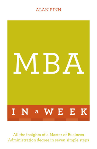 MBA in a Week book cover by Alan Finn