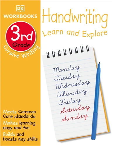DK Workbooks: Handwriting: Cursive, Third Grade: Learn and Explore (DK Workbooks) book cover by DK