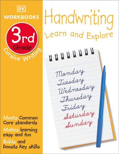 DK Workbooks: Handwriting: Cursive, Third Grade: Learn and Explore (DK Workbooks) book cover by DK