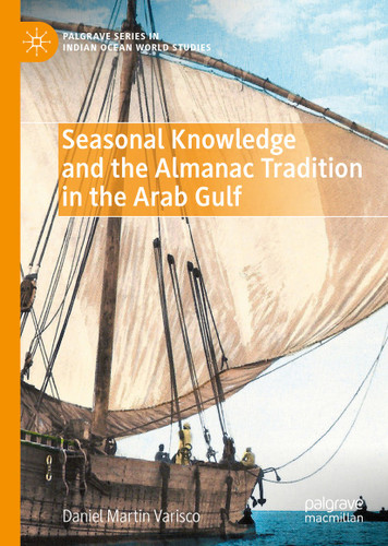 Seasonal Knowledge and the Almanac Tradition in the Arab Gulf (Palgrave Series in Indian Ocean World Studies) book cover by Daniel Martin Varisco