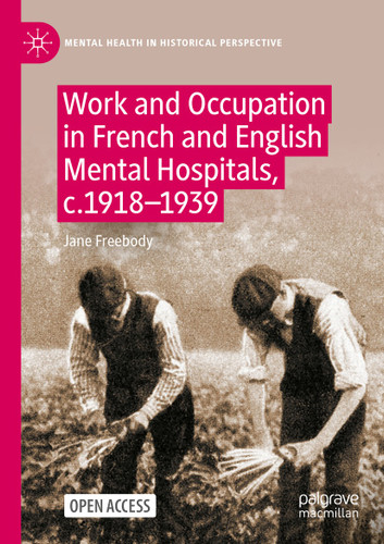 Work and Occupation in French and English Mental Hospitals, c.1918-1939 (Mental Health in Historical Perspective) book cover by Jane Freebody