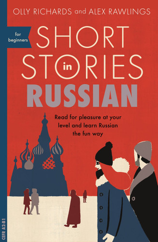 Short Stories in Russian for Beginners book cover by Olly Richards