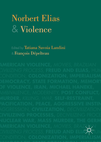 Norbert Elias and Violence book cover by 