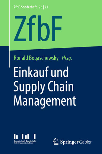 Einkauf und Supply Chain Management (ZfbF-Sonderheft #76/21) book cover by 