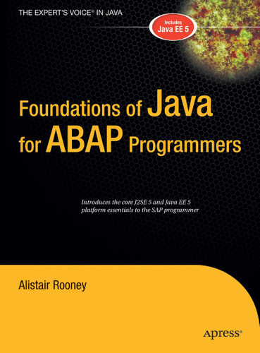 Foundations of Java for ABAP Programmers book cover by Alistair Rooney
