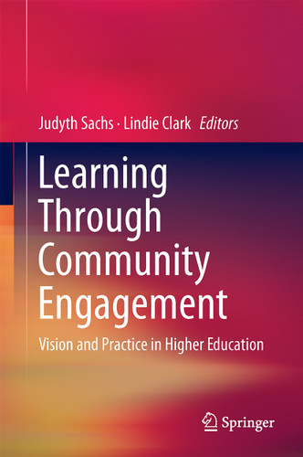 Learning Through Community Engagement: Vision and Practice in Higher Education book cover by 
