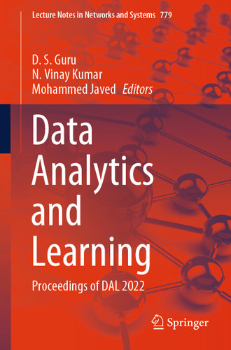 Data Analytics and Learning: Proceedings of DAL 2022 (Lecture Notes in Networks and Systems #779) book cover by 