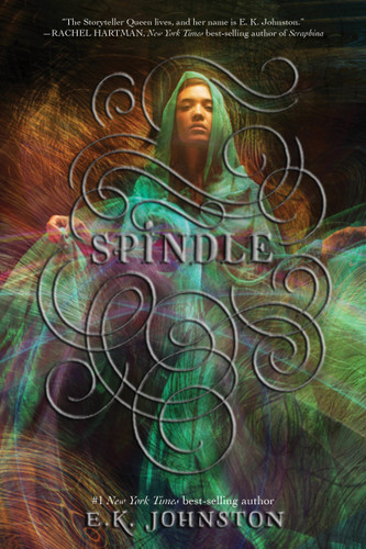 Spindle book cover by E. K. Johnston