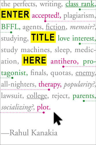 Enter Title Here book cover by Naomi Kanakia