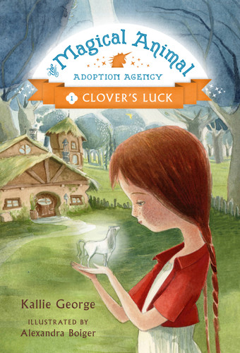 Clover's Luck (The Magical Animal Adoption Agency #1) book cover by Kallie George
