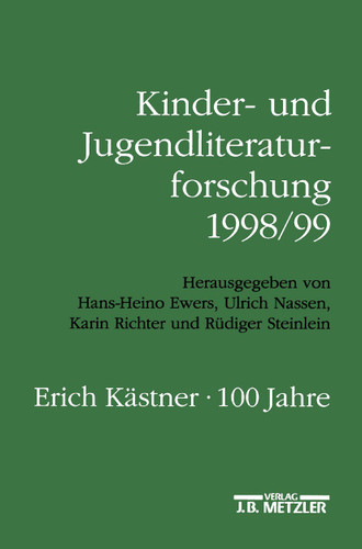 Kinder- und Jugendliteraturforschung 1998/99: Mit einer Gesamtbibliographie der Veröffentlichungen des Jahres 1998 book cover by 