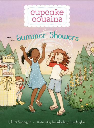 Summer Showers (Cupcake Cousins #2) book cover by Kate Hannigan