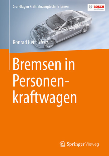 Bremsen in Personenkraftwagen (Grundlagen Kraftfahrzeugtechnik lernen) book cover by 