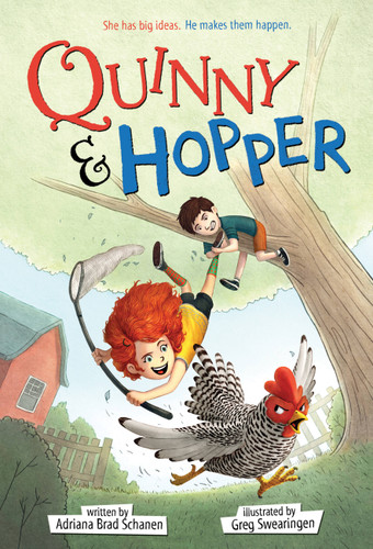 Quinny & Hopper (Quinny & Hopper #1) book cover by Adriana Brad Schanen