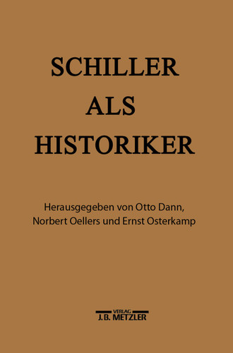 Schiller als Historiker book cover by 