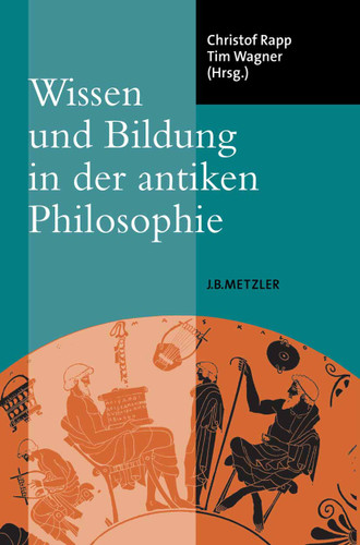 Wissen und Bildung in der antiken Philosophie book cover by 