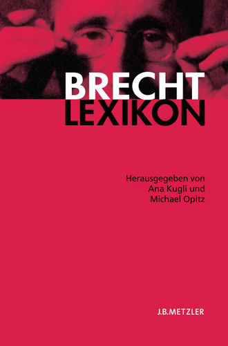 Brecht-Lexikon book cover by 
