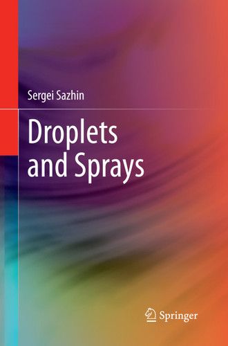 Droplets and Sprays book cover by Sergei Sazhin