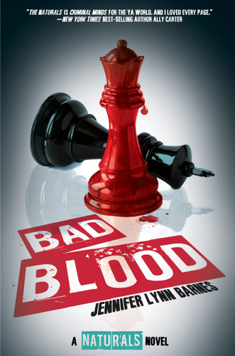 Bad Blood (The Naturals #4) book cover by Jennifer Lynn Barnes