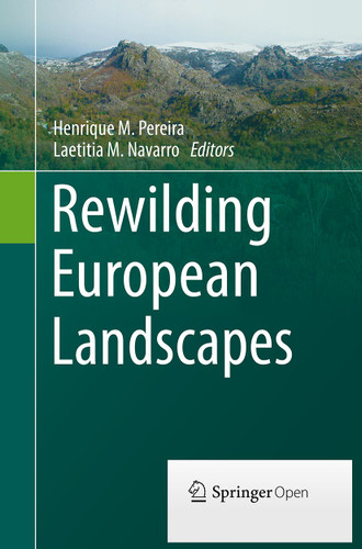 Rewilding European Landscapes book cover by 