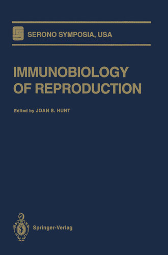 Immunobiology of Reproduction (Serono Symposia USA) book cover by 