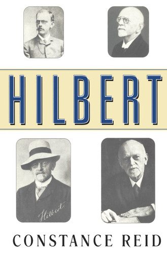 Hilbert book cover by Constance Reid