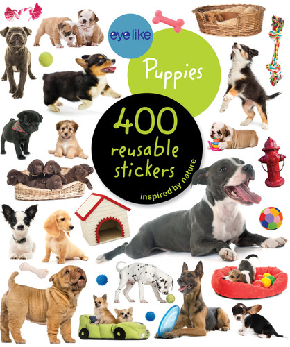Eyelike Stickers: Puppies (Eyelike Stickers) book cover by Workman Publishing