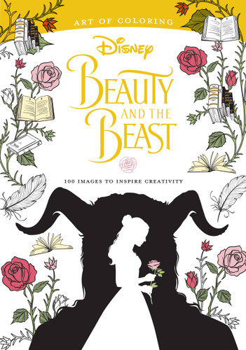 Art of Coloring: Beauty and the Beast: 100 Images to Inspire Creativity (Art of Coloring) book cover by Disney Book Group