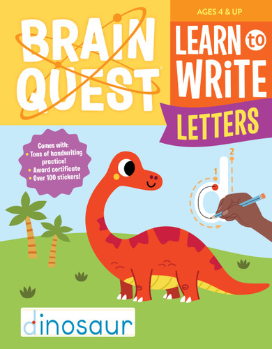 Brain Quest Learn to Write: Letters (Brain Quest Learn to Write) book cover by Workman Publishing