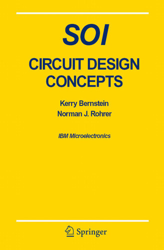 SOI Circuit Design Concepts book cover by Kerry Bernstein, Norman J. Rohrer