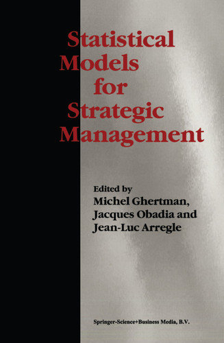 Statistical Models for Strategic Management book cover by 