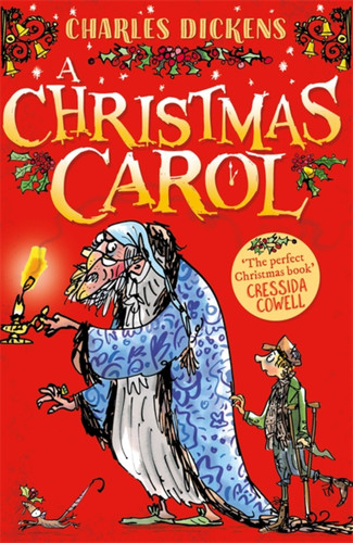 A Christmas Carol book cover by Charles Dickens