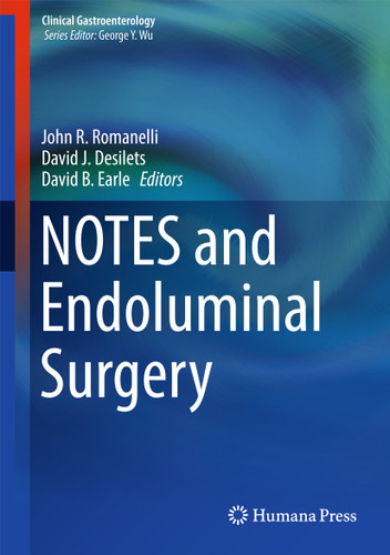 NOTES and Endoluminal Surgery (Clinical Gastroenterology) book cover by 