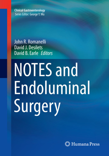 NOTES and Endoluminal Surgery (Clinical Gastroenterology) book cover by 
