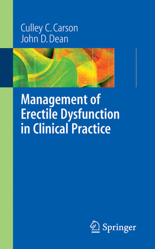 Management of Erectile Dysfunction in Clinical Practice book cover by Culley C. Carson, John D. Dean