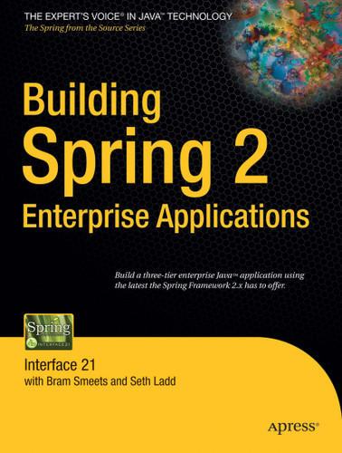 Building Spring 2 Enterprise Applications book cover by Seth Ladd, Bram Smeets