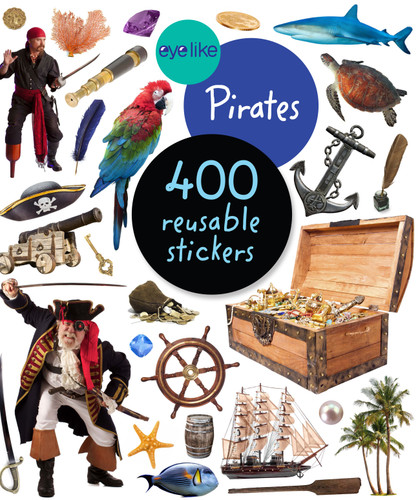 Eyelike Stickers: Pirates (Eyelike Stickers) book cover by Workman Publishing