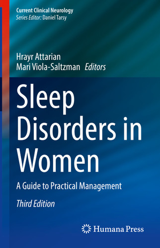 Sleep Disorders in Women: A Guide to Practical Management (Current Clinical Neurology) book cover by 