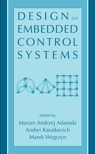 Design of Embedded Control Systems book cover by 