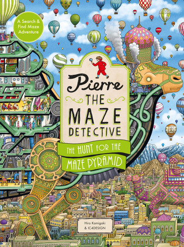 Pierre the Maze Detective: The Hunt for the Maze Pyramid (Pierre the Maze Detective) book cover by 