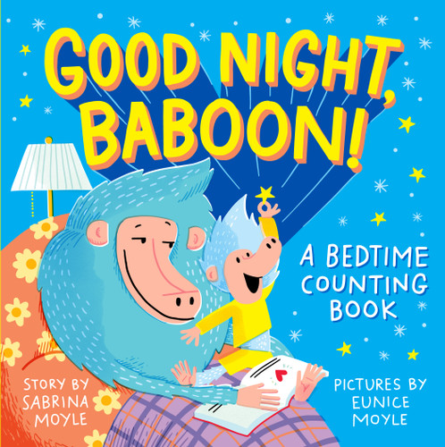 Good Night, Baboon!: A Bedtime Counting Book (Hello!Lucky) book cover by Sabrina Moyle