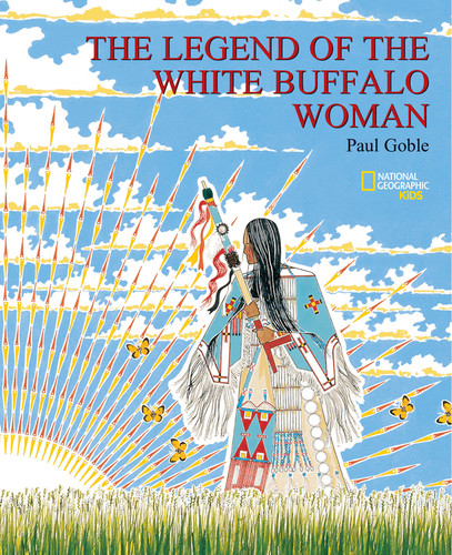 The Legend Of the White Buffalo Woman book cover by Paul Goble