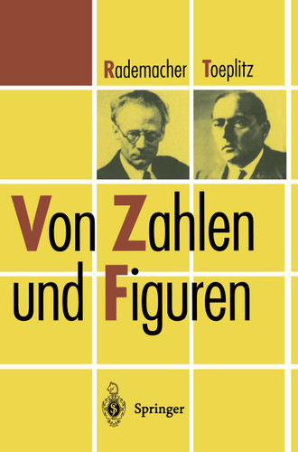 Von Zahlen und Figuren: Proben mathematischen Denkens für Liebhaber der Mathematik (Heidelberger Taschenbücher #50) book cover by Hans Rademacher, Otto Toeplitz